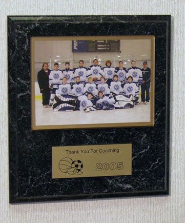 Sponsor or Coach Picture Frames